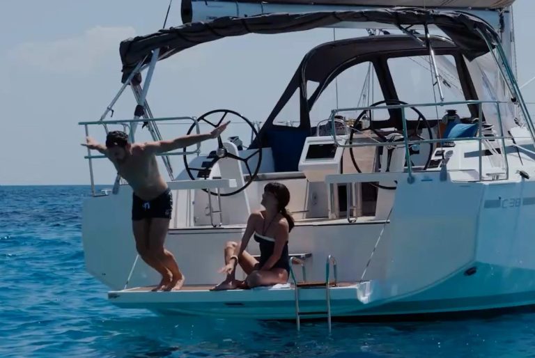 olivia bavaria c38 sailing boat lefkada paleros