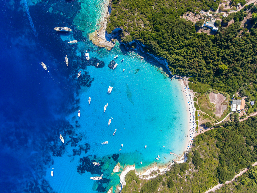Paxos (Paxi) & Antipaxos (Antipaxi) antipaxos sailing boat greece